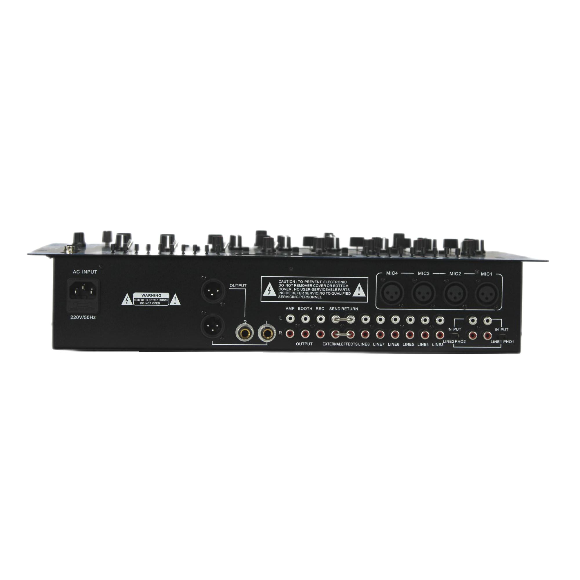 DJM166-USB DJ MIXER 6 stereo channels16 inputs