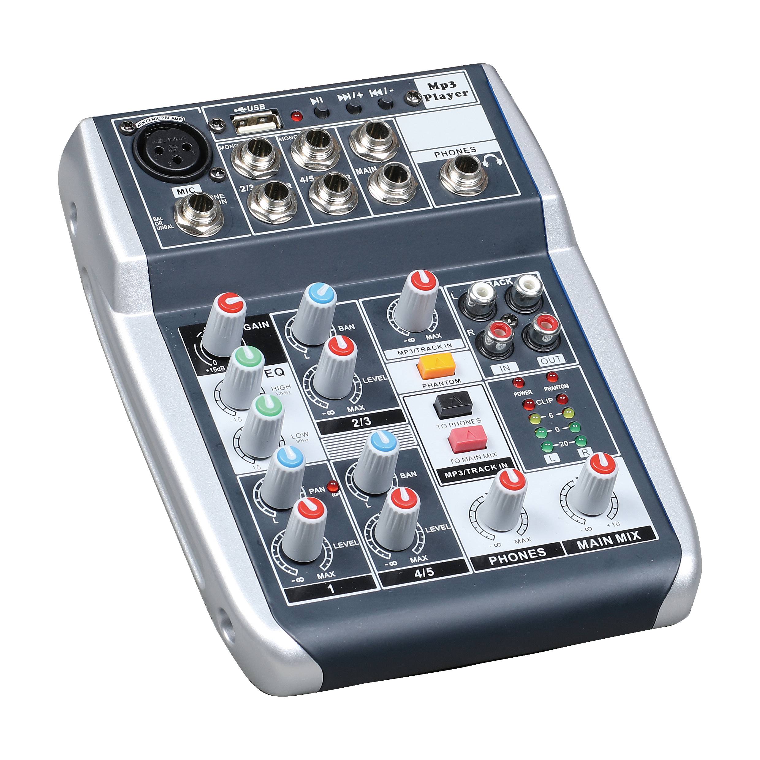 Q502USB Professional Mixer Console