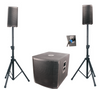 WS2.1A-MP3 WS2.1A-DSP 2.1 Wooden Speaker System