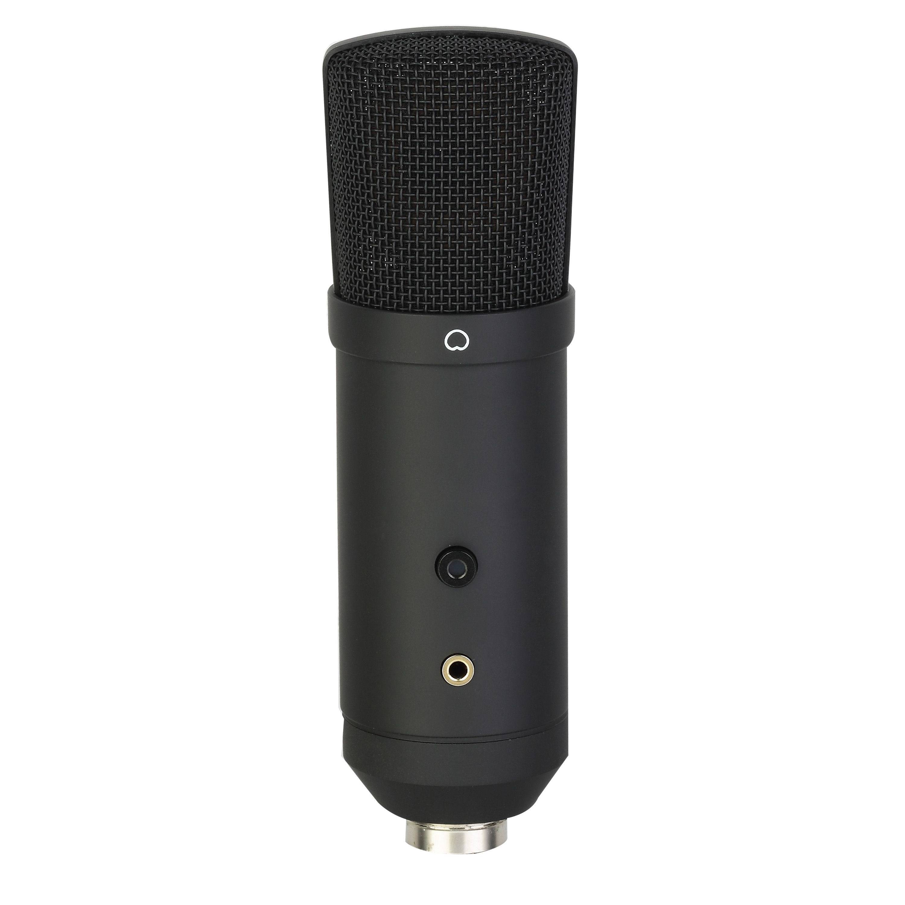 USM001 φ14mm condenser capsule Uni-directional AD/DA Conversion Professional USB Studio Microphone